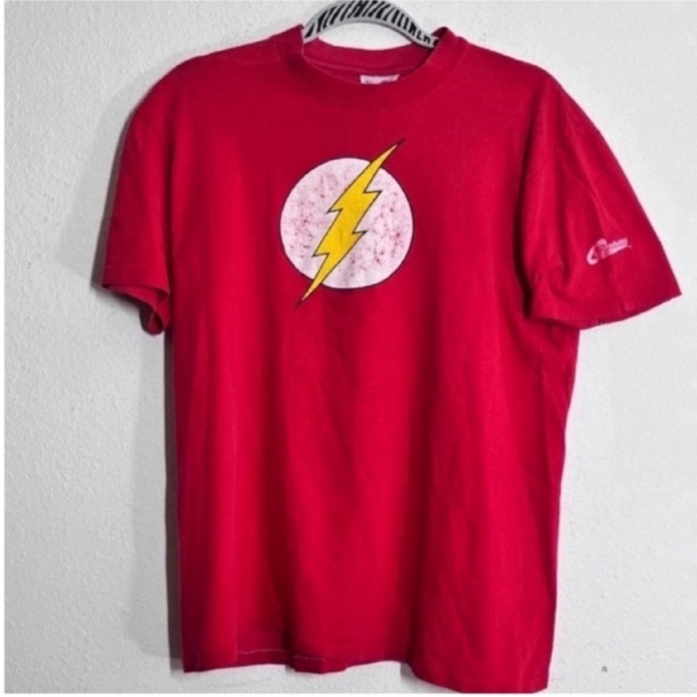 Vintage Red Shazam Logo T-Shirt